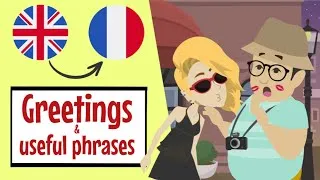 Miniature : French shadowing practice for beginners : greetings & useful phrases