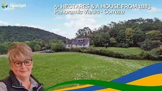 Miniature : A French Countryside Property with Panoramic Views & 2 Stone Houses, Exterior Tour