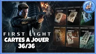 Miniature : Emplacements des 36 CARTES À JOUER (Trophée Casino Royale) – 007 First Light