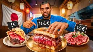 Miniature : Manger pour 1€ VS 100€ Au Japon !