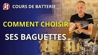 Miniature : cours de Batterie expert/ Comment choisir la Baguette parfaite: Trouves TON équilibre et TA tenue
