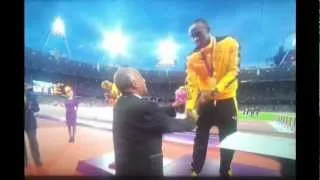 Miniature : Remise des récompenses Usain Bolt ! Yohan Blake !