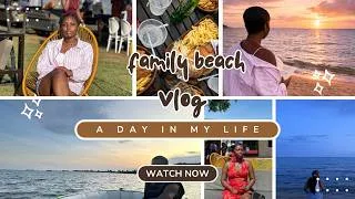 Miniature : Aesthetic Beach Day with My Family ✨ (No Talking)