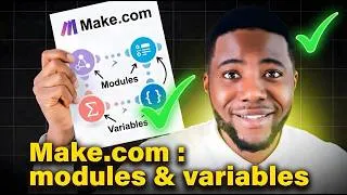Miniature : Make.com : comprendre les modules et les variables