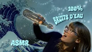 Miniature : ASMR 100% Bruits d’eau 🌊 (Gouttes, Bulles, Clapotis, Bouteille)💧🐳