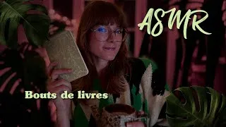 Miniature : ASMR FR - 📖 Bouts de livres 🌧️ ( lecture chuchotée, douce pluie & triggers )