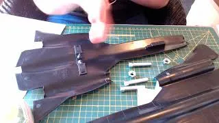 Miniature : Maquette SR-71 Blackbird Revell 1:72 Partie 2