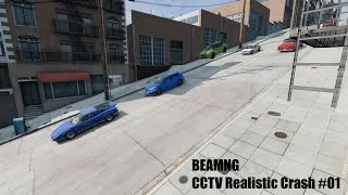 Miniature : [BeamNG] Realistic Crash - CCTV Camera #01