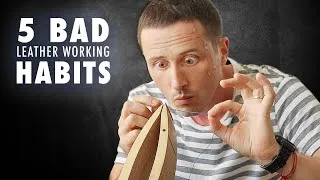 Miniature : 5 BAD Techniques and the solutions to replace them | Leather crafting tutorial