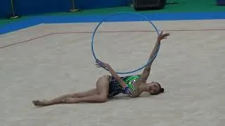 Miniature : Amina ABDUMALYIK (NED) hoop - 2026 Europeans Varna DEMO
