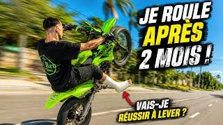 Miniature : J’ai repris la moto avec le pied CASSÉ… mauvaise idée ?