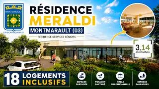 Miniature : Résidence MÉRALDI — 18 logements inclusifs à Montmarault : architecture, partage et qualité de vie