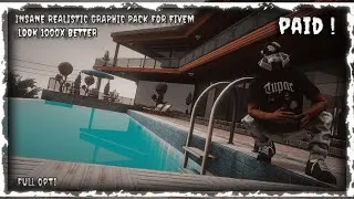 Miniature : [PAID ]INSANE REALISTIC GRAPHIC PACK FOR FIVEM LOOK 1000x BETTER [2024] ! 🐌