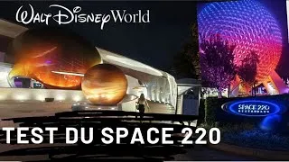 Miniature : TEST du restaurant Space 220 à Epcot à Disneyworld : une magnifique vue sur la Terre !