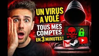 Miniature : Un Virus IA a volé tous mes comptes en 3 minutes
