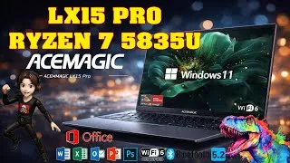Miniature : Test complet du ACEMAGIC LX15 Pro : Ryzen 7 5825U à l’épreuve - PC PORTABLE Chinois oui mais...