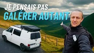 Miniature : En galère au Puy de Dôme, bivouac sauvage en van et drone FPV