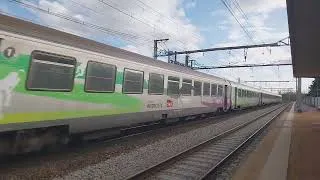 Miniature : Saison 1: Episode 1: Spot en gare de Bouray de la BB 7260 avec ses 9 voitures
