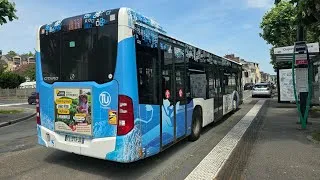 Miniature : [4K] Mini trajet ligne T5 Transurbain - Mercedes Citaro C2 Voith