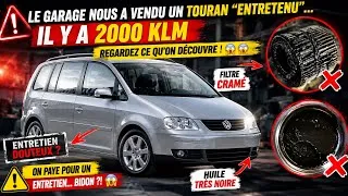Miniature : 🚨 Le garage nous a vendu un Touran TDI 1.9 “entretenu”… Regardez ce qu’on découvre ! 😱😱