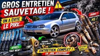 Miniature : J’AI ÉVITÉ LA CASSE MOTEUR DE JUSTESSE ! 😱 Golf 4 1.6 FSI 110 cv 