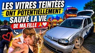 Miniature : @Cyssouumk4  à eu un grave accident 💥 avec la Golf 4 TDI et notre fille de 22 mois à l’arrière 😪 