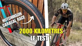 Miniature : TEST : 2000 km avec les Hutchinson Caracal Race ! (Le pneu Gravel ultime ?)
