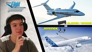 Miniature : Est-il POSSIBLE de JOUER au CLAVIER/SOURIS sur MSFS2020 ? ⌨️ CLAVIER/SOURIS VS JOYSTICK 🕹️
