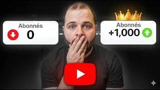 Miniature : 5 Méthodes EFFICACES pour RAPIDEMENT Atteindre 1000 Abonnés sur YouTube 🚀