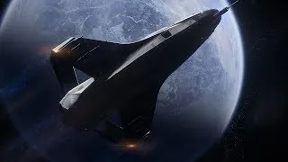 Miniature : STAR CITIZEN - Supersonic Flyby with Origin 300i (rocket version)