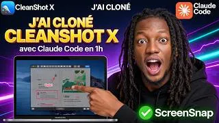 Miniature : J'ai demandé à Claude Code de cloner CleanShot X — résultat en 1h