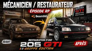 Miniature : BeamNG.drive | RP Mécanicien / Restaurateur | Episode 1 | THEOOTIIX