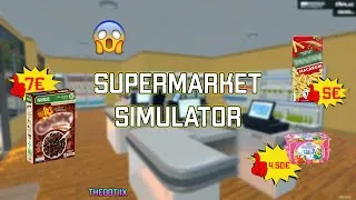 Miniature : SuperMarket Simulator | On ouvre notre magasin et on essaye de pas faire faillite ! | THEOOTIIX