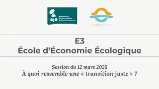 Miniature : À quoi ressemble une « transition juste » ? - École d'Économie Écologique