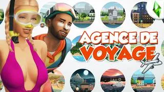 Miniature : Organiser des voyages grâce à l'Agence de Voyage Les Sims 4 ✈️