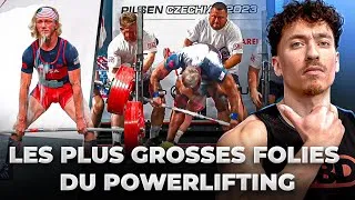 Miniature : Les clips les PLUS FOUS du Powerlifting (500kg au squat ?!)