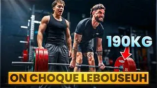 Miniature : Lebouseuh essaye le powerlifting.. il a jamais poussé aussi lourd!!