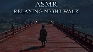 Miniature : ASMR | Relaxing Night Walk Through Feudal Japan | Assassin's Creed Shadows