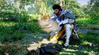 Miniature : An Immersive Day with Kliff | Crimson Desert (Cooking, Fishing, Mining, Climbing & Horse Riding)