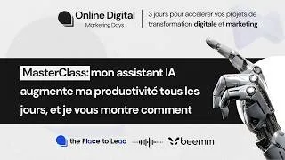 Miniature : WEBINAIRE - BeeMM - MasterClass : mon assistant IA augmente ma productivité.