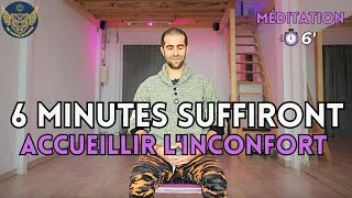 Miniature : Méditation guidée 6 min pour accueillir l'inconfort
