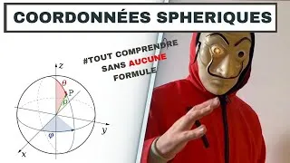 Miniature : LES COORDONNEES SPHERIQUES SANS AUCUNE FORMULE