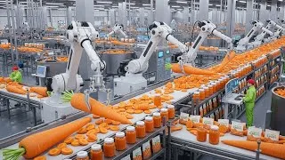 Miniature : Inside the LARGEST Carrot Factory : High-Tech ASMR Processing That Will Blow Your Mind!