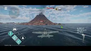 Miniature : Petite partie en Bateau sur War thunder mobile