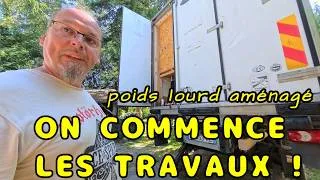 Miniature : 🛠️ ON COMMENCE LES TRAVAUX DANS LE POIDS LOURD AMÉNAGÉ 🚛