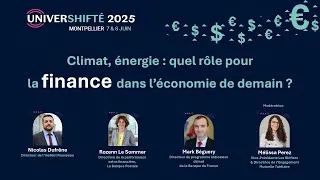 Miniature : Climat, énergie : quel rôle pour la finance dans l’économie de demain ?