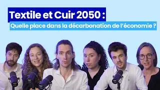 Miniature : Textile et Cuir 2050 : Quelle place dans la décarbonation de l'économie ? Rapport intermédiaire
