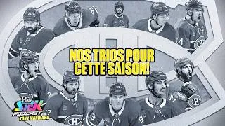 Miniature : Prédiction Des Trios Du Canadien Pour Débuter La Saison | The Sick Podcast with Tony Marinaro Clips