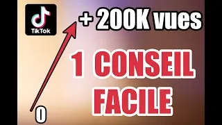 Miniature : 200K de VUES sur 1 Video TIKTOK FACILEMENT