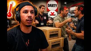 Miniature : ANECDOTE HAMZA MENE SON ENQUÊTE POUR TROUVER DES CLIMS CHEZ DARTY (Embrouille pour une clim)